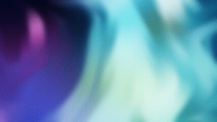 White blue purple colors fusion gradient background vibrant grainy textured art poster design, smooth vivid color flow, bright glowing grungy