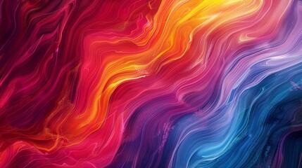 Fototapeta premium Vibrant, abstract color pattern for adding depth and texture to backgrounds.