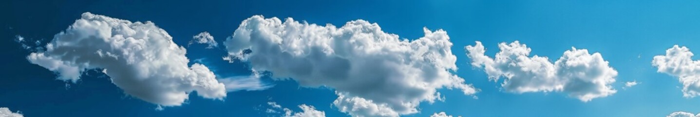 Fototapeta premium sky with clouds closeup.