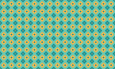 Hand-Drawn Design Geometric Shapes Seamless Pattern for Wallpaper Background