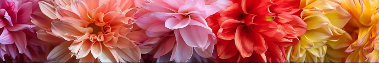 Fototapeta premium flowers widescreen background.
