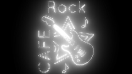 Bass Guitar Icon - Vector Illustration of a Bass Guitar