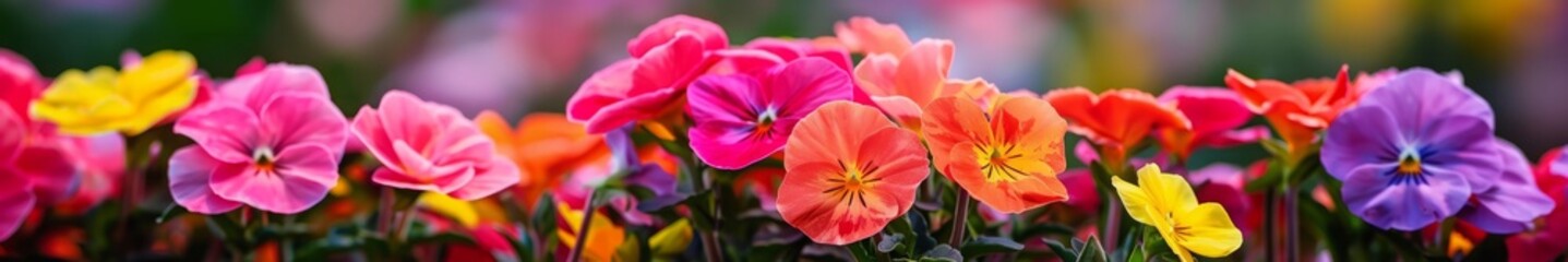 Obraz premium flowers widescreen background.