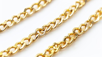 Obraz premium Luxury Jewelry on White Background, Perfect for Advertising Generative AI