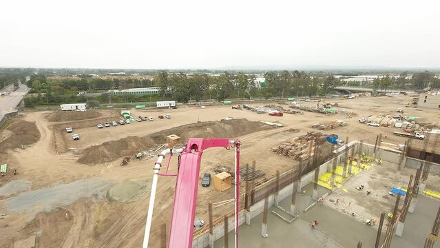 Concrete Truck Crane