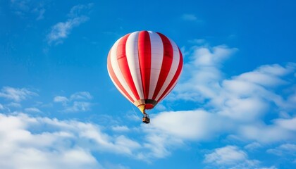 Naklejka premium Colorful Hot Air Balloon Soaring over Budapest - Stunning Image Captured on February 10, 2023