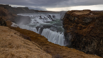 Gullfoss Wasserfall auf Island