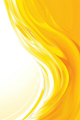 Yellow Curved Gradient Background