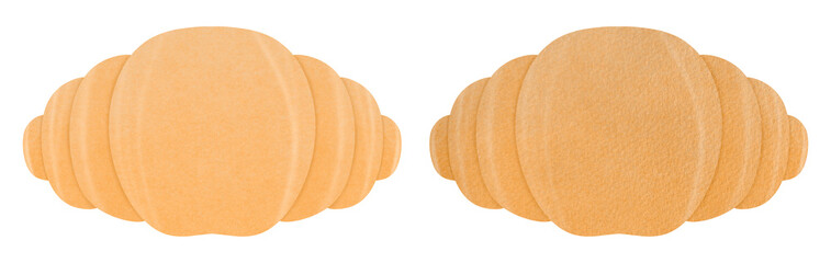 Croissant Cartoon illustration Croissant Isolated Cartoon Croissant Icon Croissant Logo Bakery Cartoon Bread Cartoon