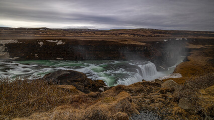 Gullfoss Wasserfall auf Island