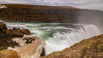 Gullfoss Wasserfall auf Island