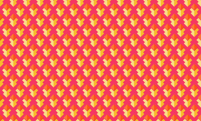 Paper Cutout Design Geometric Shapes Seamless Pattern for Wallpaper Background
