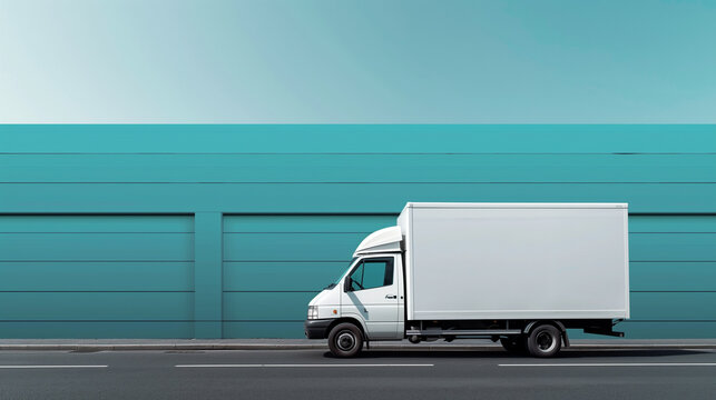 A clean, minimalist design to be used on hero image house removalist website, a large hero image showcasing the movers best work