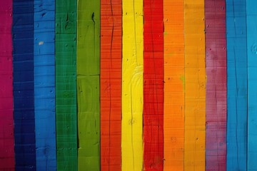 Fototapeta premium Rainbow Stripes Horizontal or vertical stripes in rainbow colors with varying widths