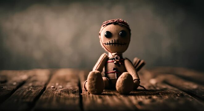 Voodoo doll. Superstitions and Witchcraft.