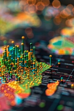  Global Market Segments with Precision on Scatter Plots 