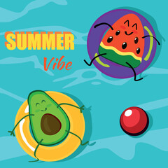 Fototapeta premium summer vibe