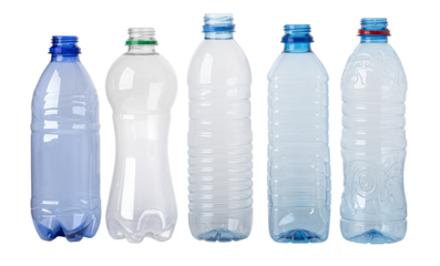 Used plastic bottles