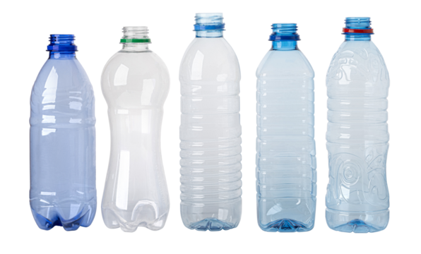 Used plastic bottles