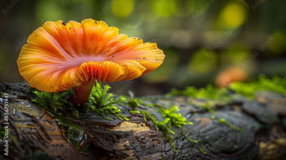 Wall mural mushroom in the forest