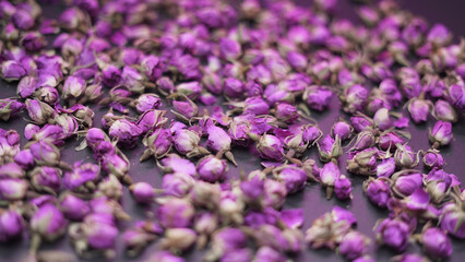 Fototapeta premium Dried damask rose buds