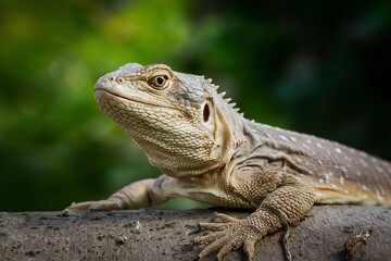 Obraz premium Portrait of a Lizard