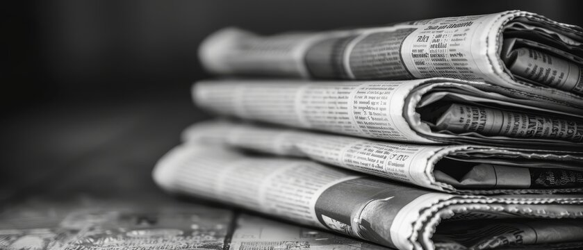 Stack of Newspapers