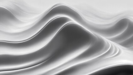 Soft and liquid Gray waves background