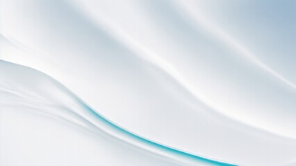 Soft and liquid White waves background