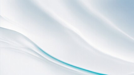 Fototapeta premium Soft and liquid White waves background