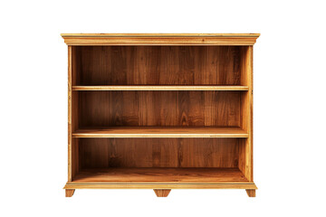 Wooden Shelf with Three Shelves