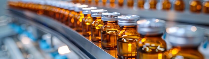  Production Line of Medical Vials and Glass Bottles