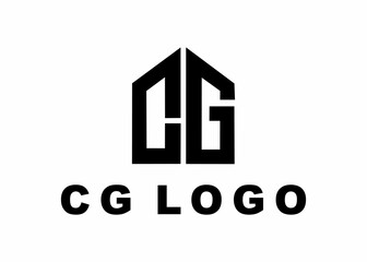 letter cg logo, design, Vector, illustration, creative icon, template