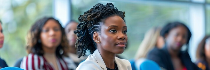 Banner, Diverse Technology Seminar with African American Female Leader