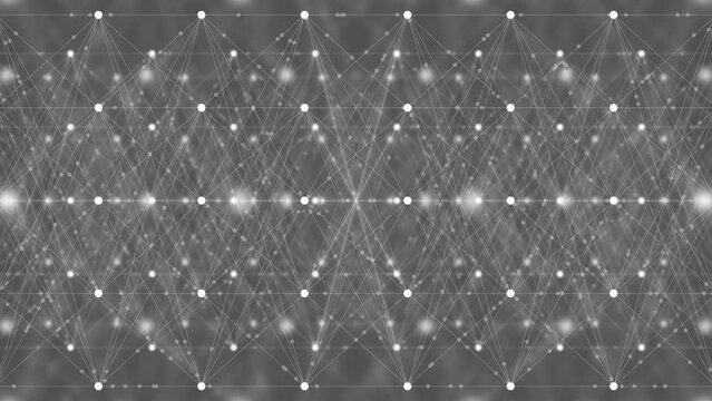 Stylized neural network with camera move
Animated diagram of a neural network processing data. Camera zooms in.