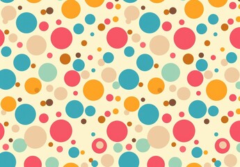 Colorful Polka Dot Pattern