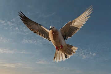 Obraz premium flying dove