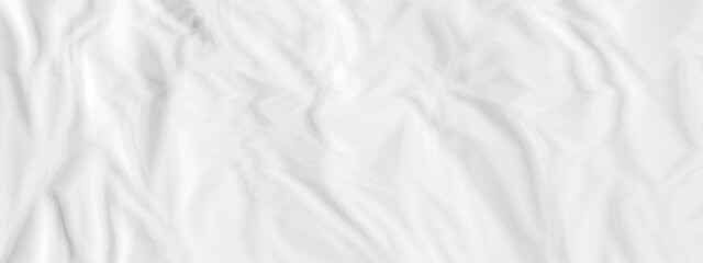 White crumpled paper texture. White wrinkled paper texture. White paper texture. White crumpled and top view textures can be used for background of text or any contents.