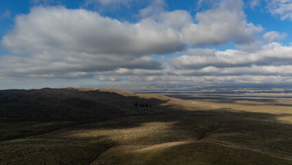 Clouds over Carrizo Plain National Monument, San Luis Obispo County, California