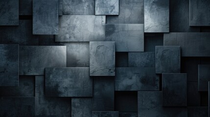 3D Abstract Industrial Background