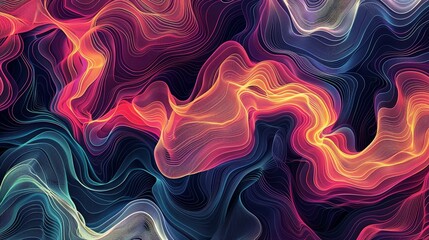 Fototapeta premium abstract background with fire