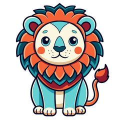 lion cartoon character