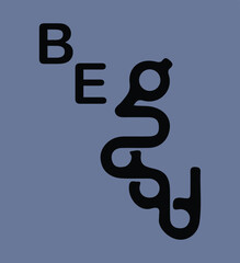 Motivational saying be quit typography t shirt print design