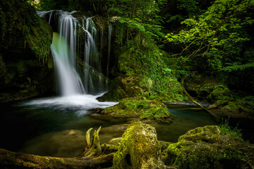 Fototapeta premium La Vaioaga waterfall, Romania