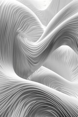 Wavy Black and White Water Surface