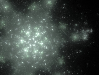 Imaginatory fractal abstract background Image