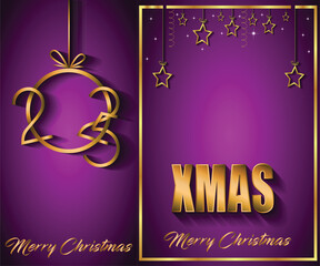 2025 Merry Christmas background for your seasonal invitations, festival posters, greetings cards. 