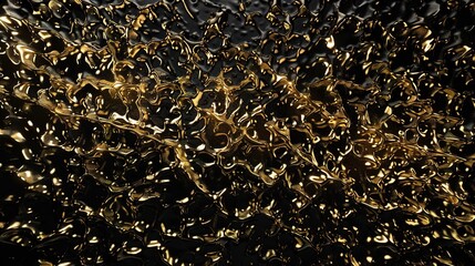 Timeless elegance captured in a captivating black-gold backdrop