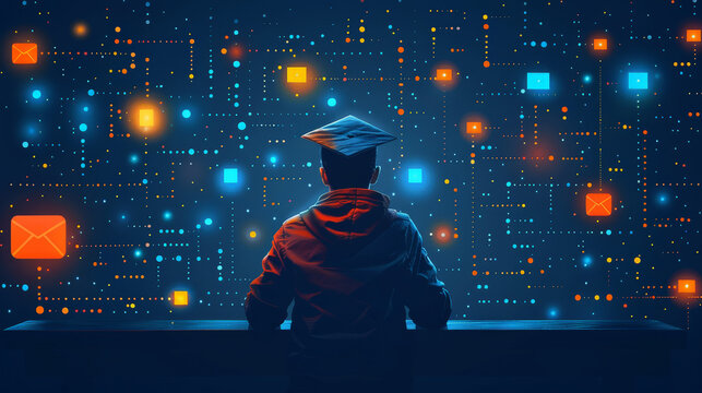 Learning Without Limits: E-learning leverages the power of the internet to connect students with educational resources and instructors through online platforms, making education accessible.