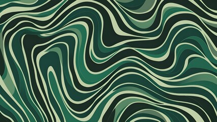 Abstract organic green wallpaper background illustration